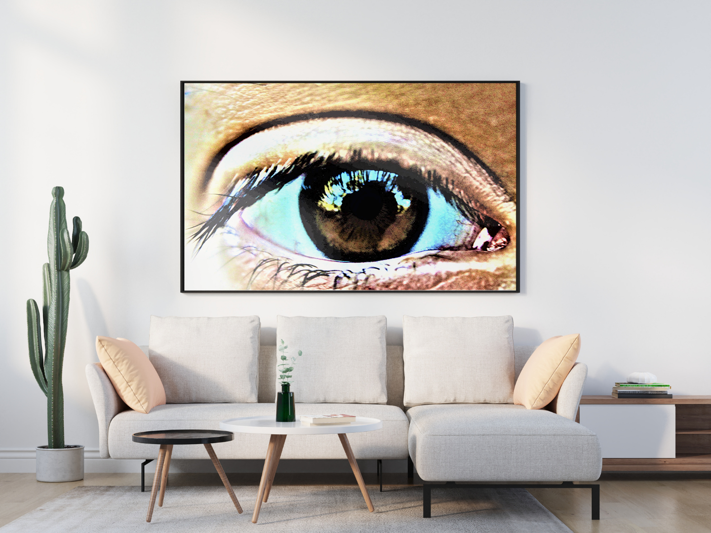 Eye See You original abstract contextualised office art modern decor photo print by Blair Montague Drake